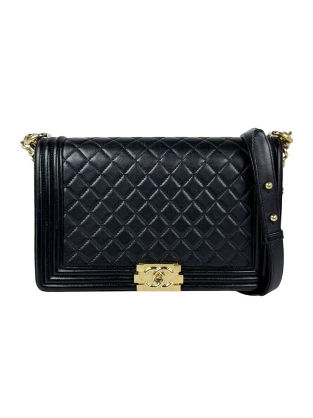 Chanel Shoulder Bag Boy Large
